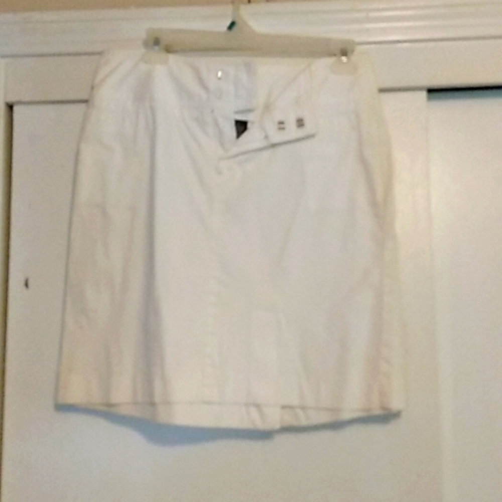 White skirt